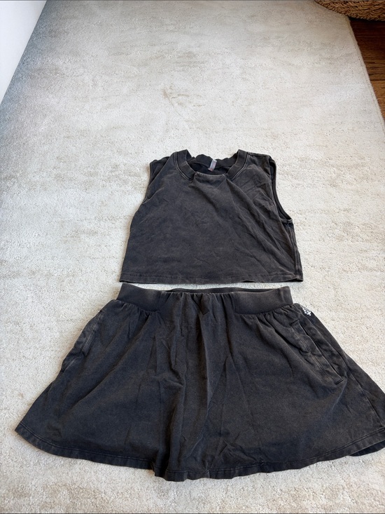 FP Movement by Free People Pants - FP Movement by Free People Black Two-Piece Active Skort Set